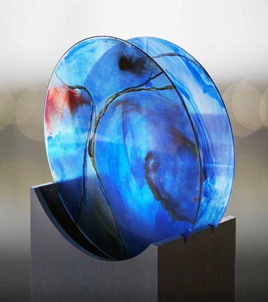 Monika Goth – Set aus 3 Kunstinstallationen aus Glas