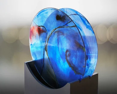 Monika Goth – Set aus 3 Kunstinstallationen aus Glas